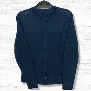Victoria Sport Womens Blue Long Sleeve Full Zip Hoodie Women’s Size Small